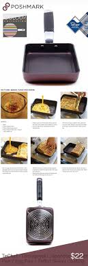 Techef Tamagoyaki Japanese Omelette Pan Egg Pan Omelette Pan Omelette Eggs