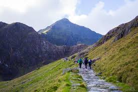 Maybe afew more recent pictures of our beautiful countryside and beaches and castles etc. People Walking To The Summit Of A Mountain Through A Pathway Surrounded By Beautiful Landscapes In Snowdonia Wales Stock Image Image Of Pathway Recreation 161253777