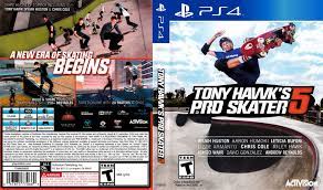 The sixteenth installment in the tony hawk series. Tony Hawks Pro Skater 5 Dvd Cover 2015 Usa Ps4