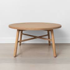 Shaker Coffee Table Hearth Hand With Magnolia With Images Coffee Table Round Wood Coffee Table Round Coffee Table
