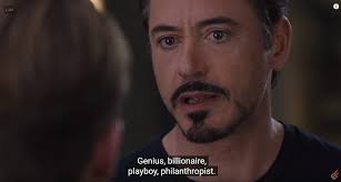 Big man in a suit of armour. Genius Billionaire Playboy Philanthropist Better Movie Reviews