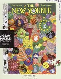 Bring nyc's famed park avenue to life with this 1000 piece puzzle from galison, featuring an illustration by the talented michael storrings. Ornaments New Yorker 1000 Pieces Jigsaw Puzzle Christina Malman 9781223092539