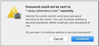 Alongside, helpful links regarding cybermesa login are also present. Mac Mail Settings