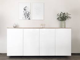 Ikea Hack Metod Kuchenschrank Als Sideboard Elfenweiss Kuchenschrank Ikea Sideboard Ikea
