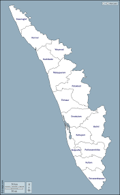 10121280 10121280 (i j p2) 15: Kerala Free Map Free Blank Map Free Outline Map Free Base Map Outline Districts Names