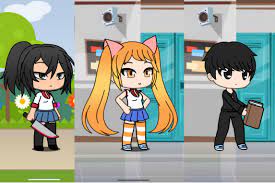 Refrigerator magnets, locker magnets, and more. I Made Ayano Aishi Osana Najimi And Taro Yamada In Gacha Life Cute Isn T It Yandere Simulator