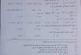 امتحان رياضيات شهرين للصف الثامن الفصل الاول 2019 2020 مدرسة سمير عبد الهادي الاساسية للبنات sheet music
