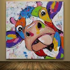 Resultat De Recherche D Images Pour Peinture Animaux Colore Animal Canvas Paintings Animal Canvas Animal Wall Art