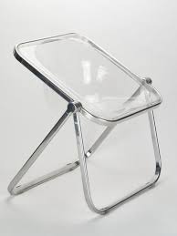 Giancarlo Piretti Plona Folding Chair 1970 Acrylic Furniture Chair Design Furniture Design