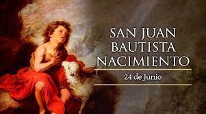 Será un momento de gran maduración emocional. Santoral De Hoy 24 De Junio Nacimiento De San Juan Bautista