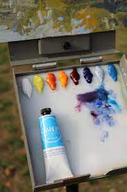 Use an artist's canvas that is big enough for the. Solvent Free Oil Painting