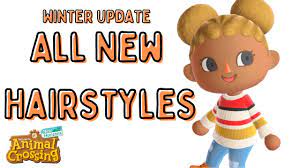 All New Hair Styles Animal Crossing New Horizons Winter Update Inclusive Hair Finally Acnh 2020 Youtube