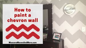 Maybe you would like to learn more about one of these? How To Paint A Chevron Wall Easy Video Tutorial Youtube