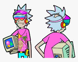 People interested in rick and morty rick aesthetic also searched for. John Rick Rick Zarchez Dude Rick Vaporwave Rick Rick And Morty Aesthetic Hd Png Download Kindpng