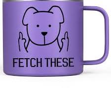 stainless steel dog mugの画像