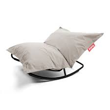 fatboy original stonewashed bean bag rock n roll rocker silver gray fatboy original bean bag cushion stone wash