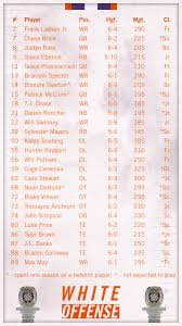 2019 Clemson Football Spring Guide Rosters Clemson