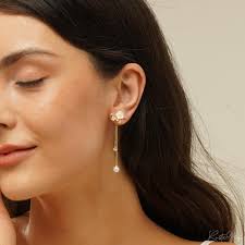 Gold Dangle Earrings