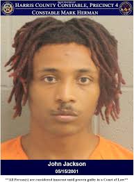 CONSTABLES ARREST SUSPECT FOR CRIMINAL TRESPASS AND EVADING ARREST! On May  29, 2025, during the nighttime hours, deputies with Constable Mark Herman's  Office responded to the 5600 block of Bridgegate Drive in