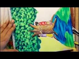 Authors this study extends fitts's law for linear and serial arm movements to incorporate constraints on the preview (distance) for each movement. How To Draw Save Trees Drawing Save Earth Save Trees Drawing Youtube