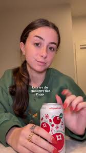 Cranberry Fizz Poppi: Tu Bebida Navideña Favorita