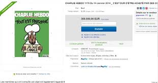 Ebay apoya a las pequeñas y medianas empresas. Le Dernier Numero De Charlie Hebdo Deja Revendu A Des Prix Exorbitants Sur Ebay