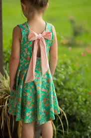 Beautiful Easy And Modern Child Sewing Pdf Patterns Adelyn S Scoop Back Top Dress Pdf Sewing Pattern For To Sewing Dresses Sewing Kids Clothes Girl Outfits