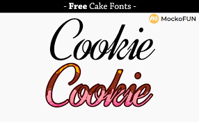 Arial is the most widely used font for both online and printed media. Free Cake Fonts Mockofun