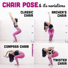 yogawithjib on chair pose howtoyogawithjib i am jumping on the band wagon of yogaelementschallenge i a chair pose yoga yoga tutorial chair pose