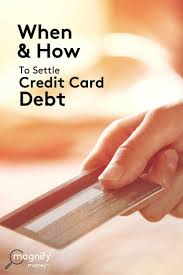 For each account, the credit report shows your payment history, current balance, credit limit, the date the account was opened, and whether the account is open or closed. When And How To Settle Credit Card Debt Magnifymoney Credit Card Debt Settlement Credit Card Debt Relief Paying Off Credit Cards