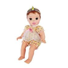 10 Disney Princess Baby Doll Belle By Jakks 29 95 Tiara Included Add To Your Lit Disney Princess Baby Dolls My First Disney Princess Princess Baby Dolls