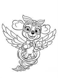 Chase, rubble, ryder, marshall, rocky, zuma, skye, everest, tracker, rex, sweetie. Nice Coloring Page Skye In Tornado On Kids N Fun Paw Patrol Coloring Pages Paw Patrol Coloring Cool Coloring Pages