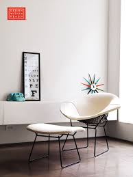 The graceful diamond chair is an astounding study in space, form and function by one of the master sculptors of the last century.‎ available either fully upholstered or with seat pad only.‎ the knoll logo is stamped into the base of the chair.‎ construction the frame is a welded steel. Bertoia Diamond Lounge Chair Design Within Reach In 2021 Comfy Living Room Furniture Living Room Mirrors Chair Design