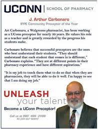 2014 Preceptor Recognition From The 20ways Publication Uconn School Of Pharmacy J Arthur Carbonaro Ippe Com Patient Care Pharmacy Hard Work And Dedication