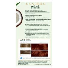 Clairol Natural Instincts Demi Permanent Hair Color Creme 6rr Light Red 1 Application Walmart Com Walmart Com