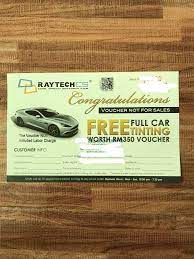 We did not find results for: Raytech Voucher Rm350 Off Tinted Auto Accessories On Carousell