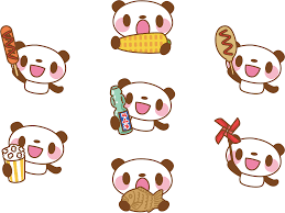 「食べるパンダ イラスト」の画像検索結果