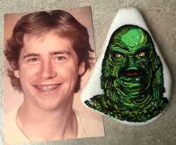 Traditional art in honor of Creature from the Black Lagoon