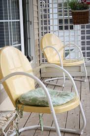 4 Ways To Add Curb Appeal Blinds Com Vintage Outdoor Furniture Metal Patio Furniture Metal Patio Chairs