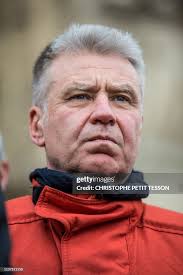 Paris fire brigade commander general Jean-Claude Gallet stands... News  Photo