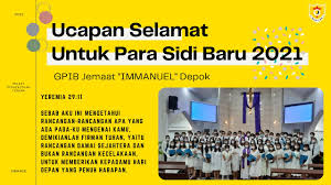 Memberikan motivasi dalam kehidupan kita. Terkini Ucapan Selamat Untuk Peneguhan Sidi
