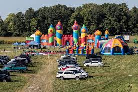 See photos inside 10,000 square foot world's largest bounce house