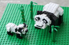 Lego Panda Bear Building Instructions Frugal Fun For Boys And Girls Easy Lego Creations Lego Creations Lego For Kids