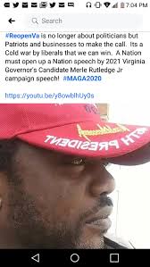 2021 Virginia Governor's Race Digital Debate Merle Rutledge Jr vs. Amanda  Chase for the Republican Nomination!