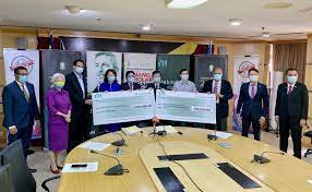 penang sentral construction, march 2018. penang undersea tunnel. Ni Pours In Rm1mil To Penang Future Foundation Buletin Mutiara