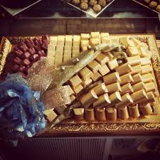 Gold Tray Buffet Decor Chocolate Gifts Indian Wedding Decorations