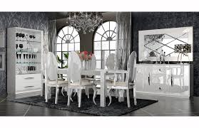 carmen white dining room, modern dining