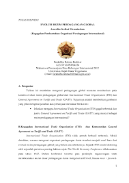 Latar belakang wto (world trade organization) latar belakang berdirinya wto adalah untuk menggantikan gatt. Pdf Kegagalan Ito Dan Kemunculan Gatt Farah Bachtiar Academia Edu