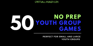 We did not find results for: 50 No Prep Youth Group Games Spiritually Hungry