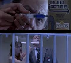 Judgment day is the 1991 sequel to 1984's the terminator and the second film in the terminator franchise. In Terminator 2 Judgement Day 1991 Sarah Connor Uses A Syringe Of Cleaning Product To Break Out Of A Mental Hospital This Is Foreshadowing The Fact That 29 Years Later People Would